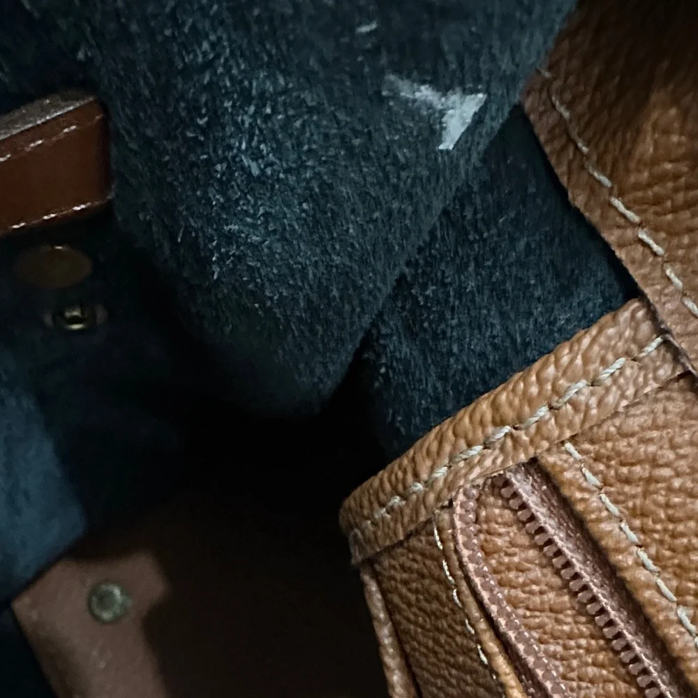 Dooney & Bourke Black and Tan Satchel - Picture 12 of 16